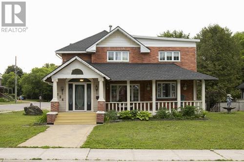 124 Upton Rd, Sault Ste. Marie, ON - Outdoor With Deck Patio Veranda With Facade