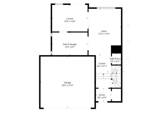 Plan (croquis) - 259 Rue Mirabel, Dollard-Des-Ormeaux, QC 