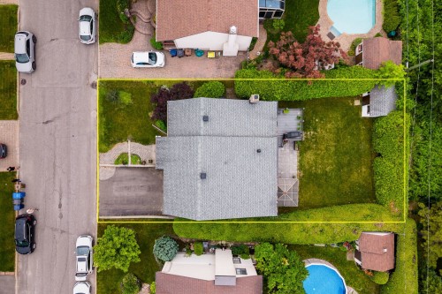 Aerial View - 1896 Rue De Renaix, Laval (Vimont), QC 