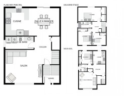 Plan (croquis) - 