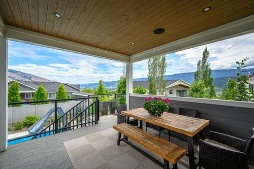 631 Mt Ida Crescent, Coldstream, BC - Outdoor With Deck Patio Veranda With Exterior