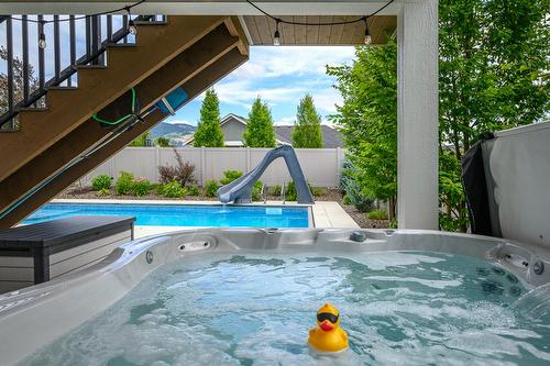 631 Mt Ida Crescent, Coldstream, BC - Outdoor With In Ground Pool