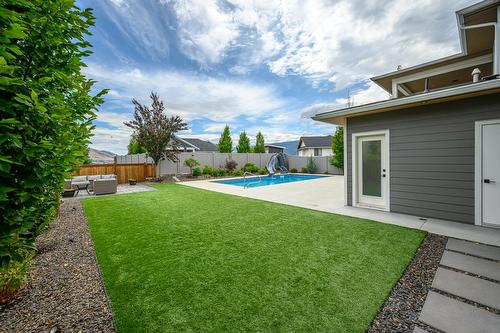 631 Mt Ida Crescent, Coldstream, BC - Outdoor With In Ground Pool