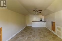 Loft space above garage - 
