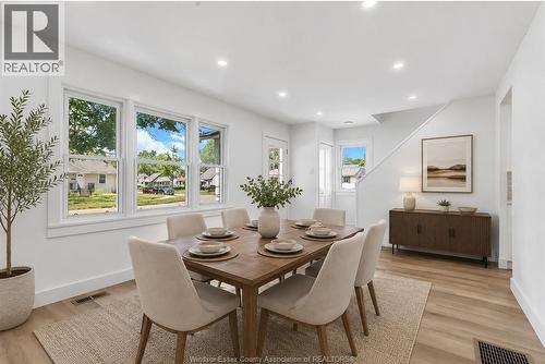 2123 Secord, Windsor, ON - Indoor Photo Showing Dining Room