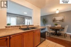 Kitchen & Dining Area, Virtually Staged - 