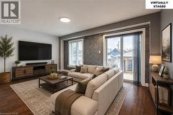 Family Room, Virtually Staged - 