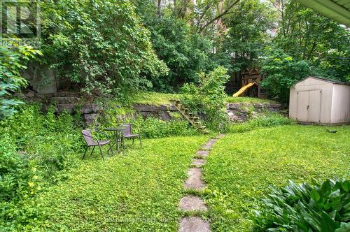 Spacious back with shed. - 1430 Edgecliffe Avenue, Ottawa, ON 
