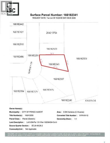 32 Gurney Crescent, Prince Albert, SK 