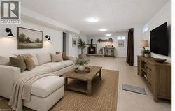 Virtual Staged Rec Room - 