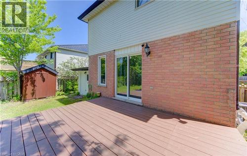 32 Enfield Drive, Cambridge, ON - Outdoor With Deck Patio Veranda With Exterior