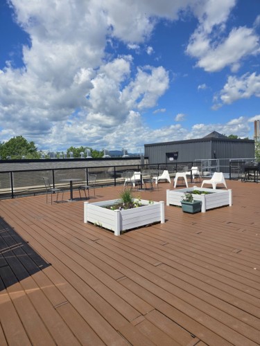 Terrasse - 108-550 8E Avenue, Québec (La Cité-Limoilou), QC - Outdoor With View