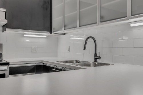 Cuisine - 108-550 8E Avenue, Québec (La Cité-Limoilou), QC - Indoor Photo Showing Kitchen With Double Sink