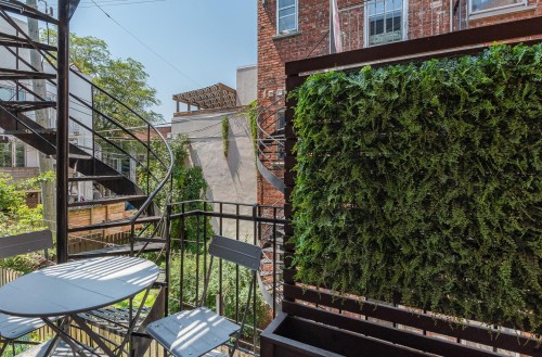 Balcony - 5724 Rue St-Urbain, Montréal (Le Plateau-Mont-Royal), QC - Outdoor With Exterior