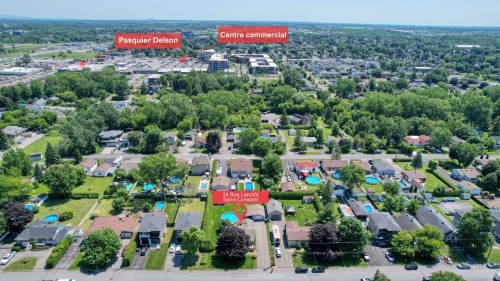Aerial View - 24 Rue Lanctôt, Saint-Constant, QC 
