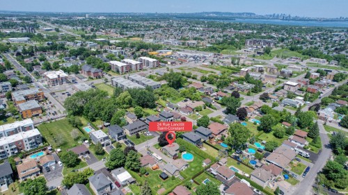 Aerial View - 24 Rue Lanctôt, Saint-Constant, QC 