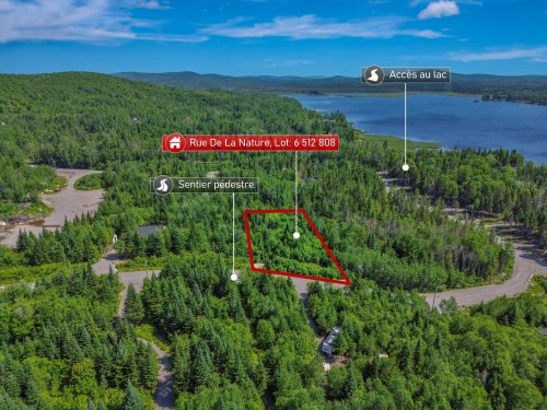 Vue d'ensemble - Rue De La Nature, Lac-Frontière, QC 