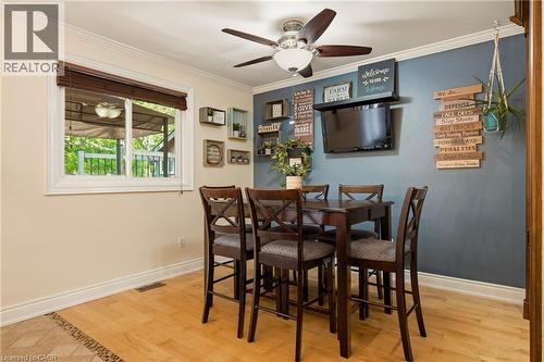 Large window letting in natural light. - 80 Wendover Drive, Hamilton, ON 