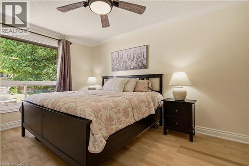 Large and bright primary bedroom - 80 Wendover Drive, Hamilton, ON 