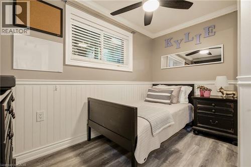 Bonus room currently being used as bedroom. - 80 Wendover Drive, Hamilton, ON 