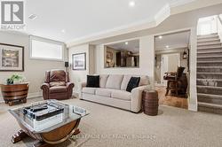 Family Room with Opening to Bar - 