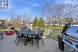 Dining Area of Fenced Patio - 