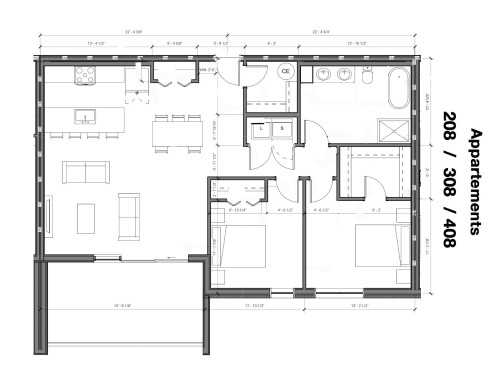 Floor Plan - 308-Boul. René-Lévesque, Sherbrooke (Brompton/Rock Forest/Saint-Élie/Deauville), QC - Other