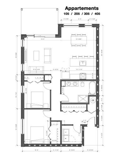 Floor Plan - 105-Boul. René-Lévesque, Sherbrooke (Brompton/Rock Forest/Saint-Élie/Deauville), QC - Other