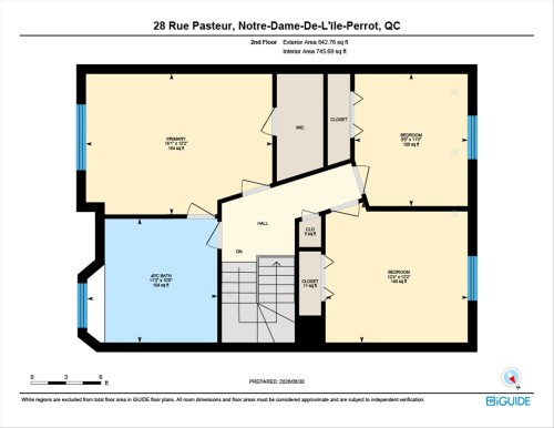Plan (croquis) - 28 Rue Pasteur, Notre-Dame-De-L'Île-Perrot, QC 