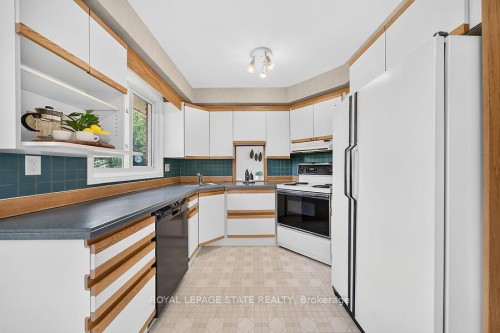 7 Elizabeth Court, Hamilton, ON - Indoor Photo Showing Kitchen With Double Sink