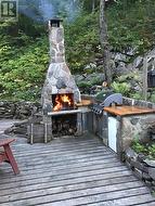 Outdoor fireplace/kitchen - 