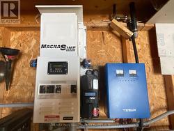 Solar equipment close up view - 