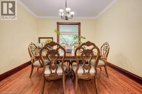 6 Tweed Street, Waterloo, ON - Indoor Photo Showing Dining Room