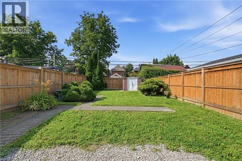 35 Chatham Street, Hamilton, ON - Outdoor With Backyard