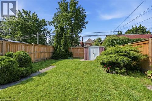 35 Chatham Street, Hamilton, ON - Outdoor With Backyard