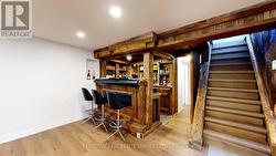Basement Rustic Wet Bar - 