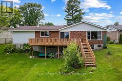 Stairs to backyard from main level - 