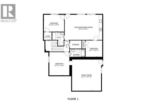 Basement - 1152 Hume Avenue, Kelowna, BC 