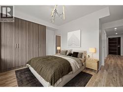 Photo is virtually staged to show possibilities. Photo of a similar floorplan/different colour scheme in building - 