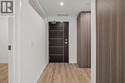 Foyer. Photo of a similar floorplan/different colour scheme in building - 