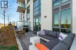 Expansive patio featuring paver flooring - 