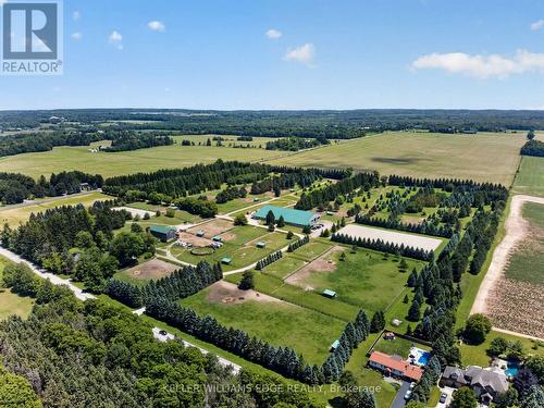 AERIAL VIEW - 564 8Th Concession Road E, Hamilton, ON 