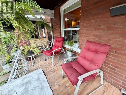 relaxing front porch - 92 Case Street, Hamilton, ON 