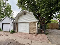 concrete block garage with hydro & natural gas furnace - 