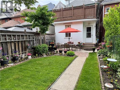 lovely yard with gardens - 92 Case Street, Hamilton, ON - Outdoor