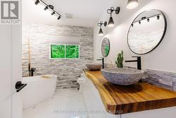 Second level 4 piece bathroom - 