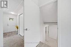 Front door foyer and stairs to basement - 