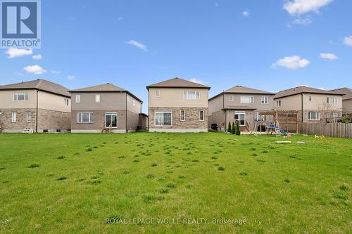 Rear of Structure & Backyard - 308 Freure Drive, Cambridge, ON 