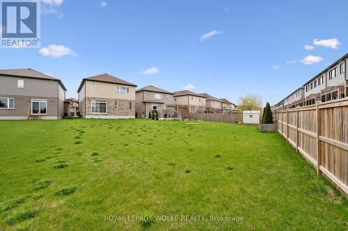 Rear of Structure & Backyard - 308 Freure Drive, Cambridge, ON 
