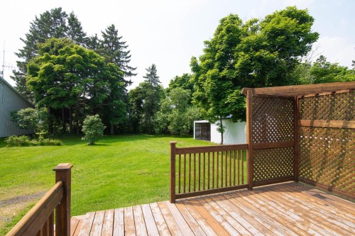 Cour - 530 Rue Blondeau, Saint-Pascal, QC - Outdoor With Deck Patio Veranda With Backyard